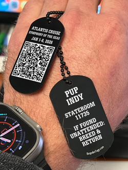 Atlantis Symphony of the Seas Feb 1-8, 2026 Cruise Dogtag Set