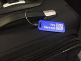 Small Custom QR Code Travel Tag